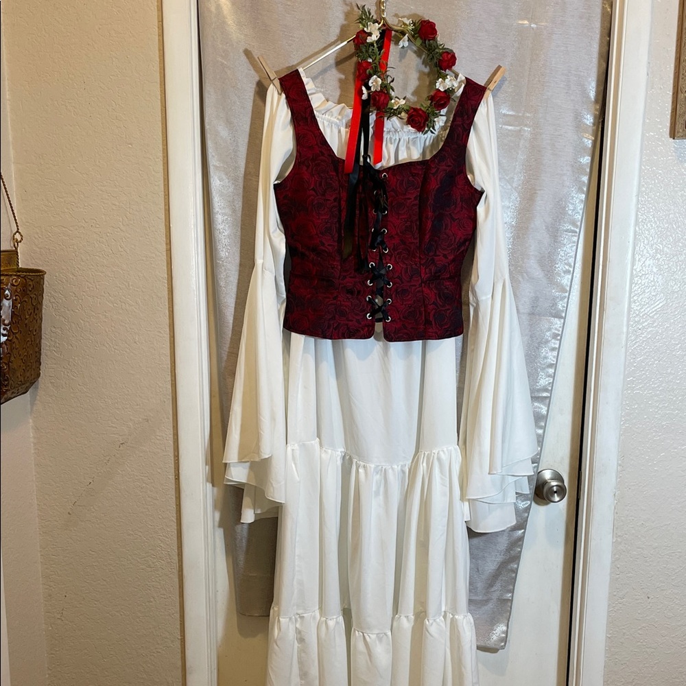 Scarlet Darkness fairy dress
